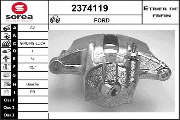 EAI 2374119 - Bremssattel alexcarstop-ersatzteile.com