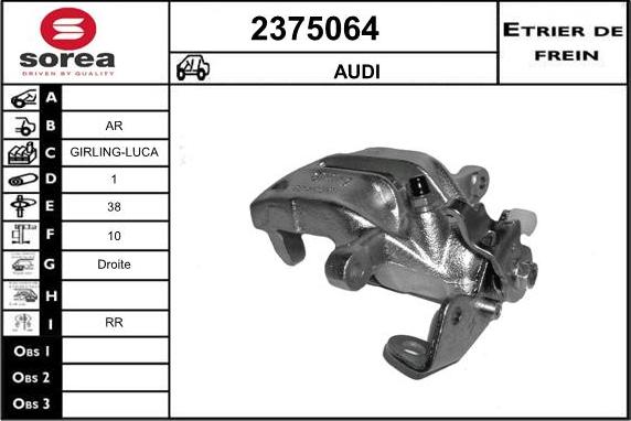 EAI 2375064 - Bremssattel alexcarstop-ersatzteile.com