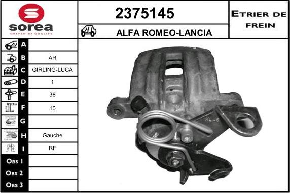 EAI 2375145 - Bremssattel alexcarstop-ersatzteile.com