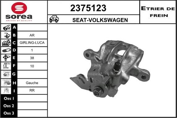 EAI 2375123 - Bremssattel alexcarstop-ersatzteile.com