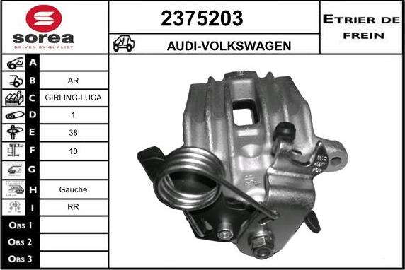 EAI 2375203 - Bremssattel alexcarstop-ersatzteile.com