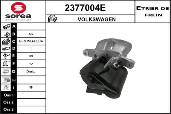 EAI 2377004E - Bremssattel alexcarstop-ersatzteile.com