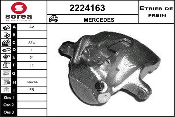 EAI 2224163 - Bremssattel alexcarstop-ersatzteile.com