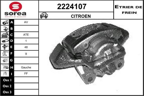 EAI 2224107 - Bremssattel alexcarstop-ersatzteile.com