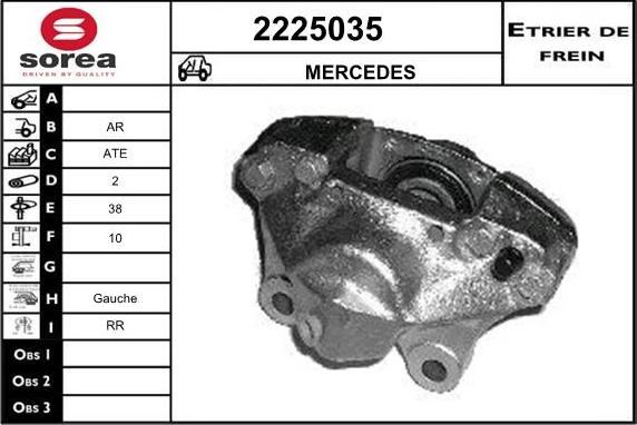 EAI 2225035 - Bremssattel alexcarstop-ersatzteile.com