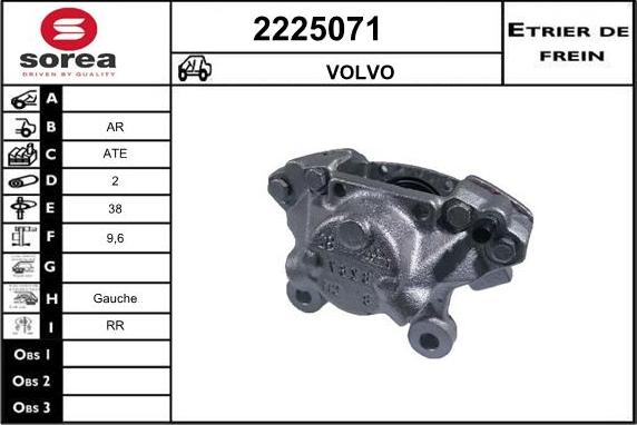 EAI 2225071 - Bremssattel alexcarstop-ersatzteile.com