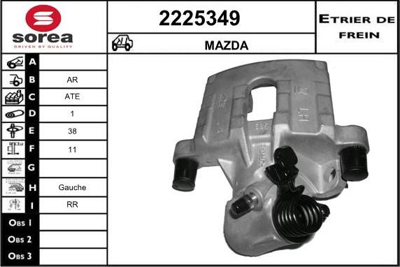 EAI 2225349 - Bremssattel alexcarstop-ersatzteile.com