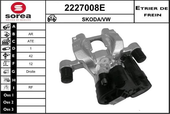 EAI 2227008E - Bremssattel alexcarstop-ersatzteile.com