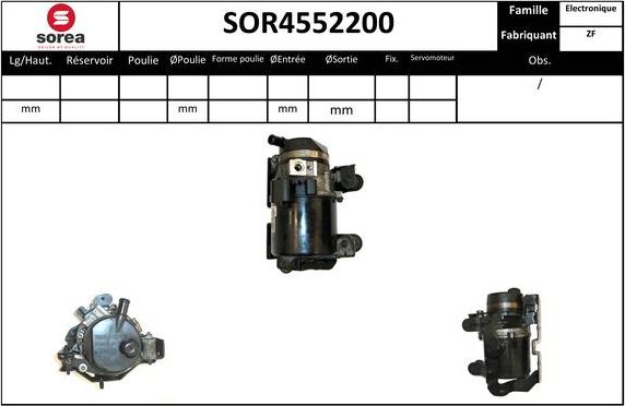 EAI SOR4552200 - Hydraulikpumpe, Lenkung alexcarstop-ersatzteile.com