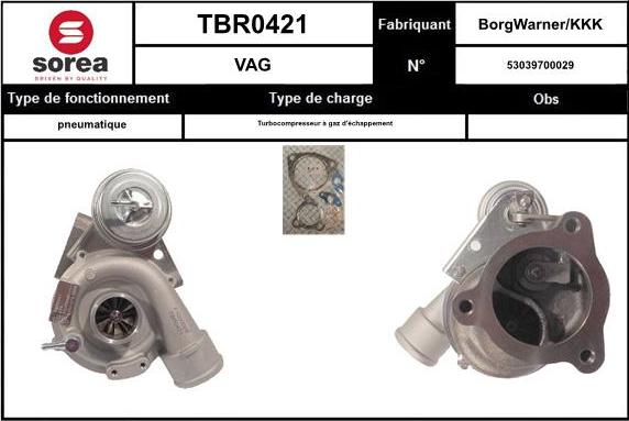 EAI TBR0421 - Lader, Aufladung alexcarstop-ersatzteile.com