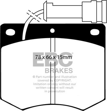 Spidan 0.080184 - Bremsbelagsatz, Scheibenbremse alexcarstop-ersatzteile.com