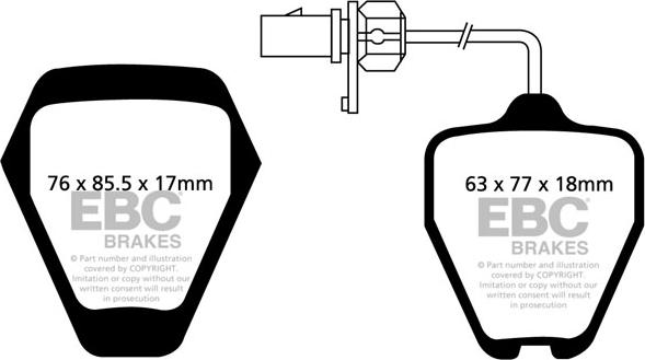 Metzger LP1760 - Bremsbelagsatz, Scheibenbremse alexcarstop-ersatzteile.com