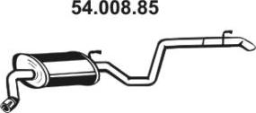 Eberspächer 54.008.85 - Endschalldämpfer alexcarstop-ersatzteile.com