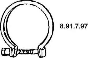 Eberspächer 8.91.7.97 - Rohrverbinder, Abgasanlage alexcarstop-ersatzteile.com