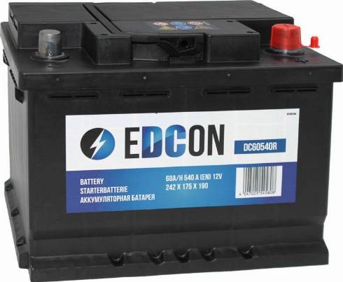 Edcon DC60540R - Starterbatterie alexcarstop-ersatzteile.com