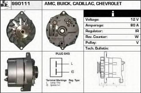 EDR 990111 - Generator alexcarstop-ersatzteile.com