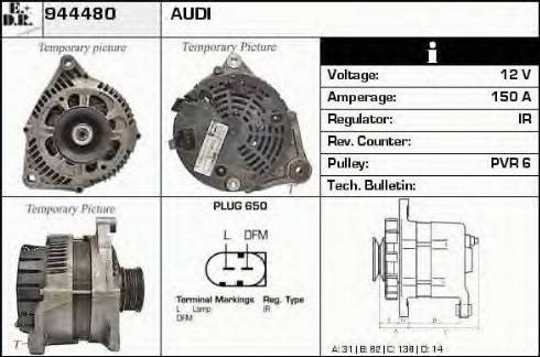 EDR 944480 - Generator alexcarstop-ersatzteile.com