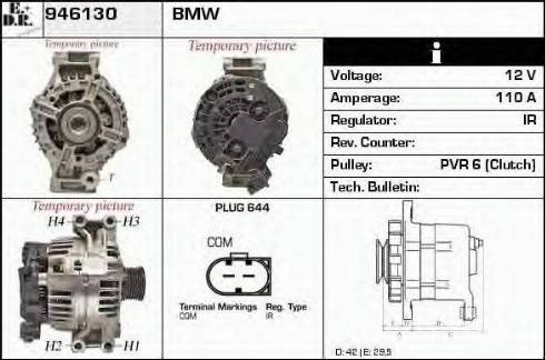 EDR 946130 - Generator alexcarstop-ersatzteile.com