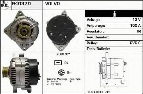 EDR 940370 - Generator alexcarstop-ersatzteile.com