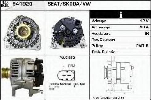 EDR 941920 - Generator alexcarstop-ersatzteile.com