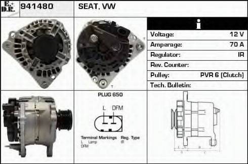 EDR 941480 - Generator alexcarstop-ersatzteile.com