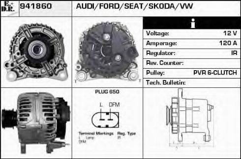 EDR 941860 - Generator alexcarstop-ersatzteile.com