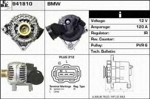 EDR 941810 - Generator alexcarstop-ersatzteile.com