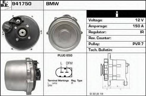 EDR 941750 - Generator alexcarstop-ersatzteile.com