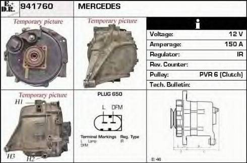 EDR 941760 - Generator alexcarstop-ersatzteile.com