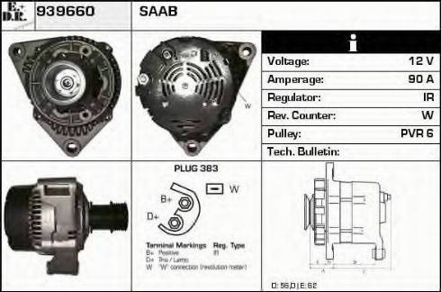 EDR 939660 - Generator alexcarstop-ersatzteile.com