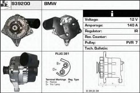 EDR 939200 - Generator alexcarstop-ersatzteile.com