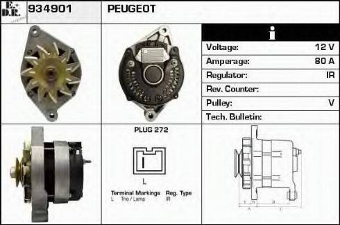 EDR 934901 - Generator alexcarstop-ersatzteile.com