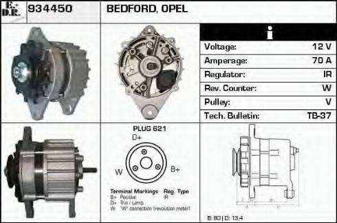 EDR 934450 - Generator alexcarstop-ersatzteile.com