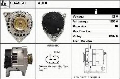 EDR 934068 - Generator alexcarstop-ersatzteile.com