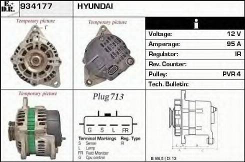 EDR 934177 - Generator alexcarstop-ersatzteile.com