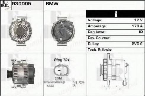 EDR 930005 - Generator alexcarstop-ersatzteile.com