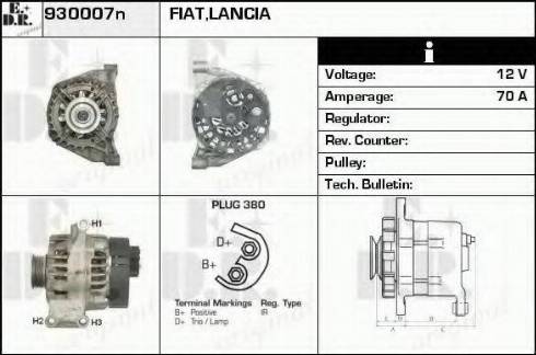 EDR 930007N - Generator alexcarstop-ersatzteile.com