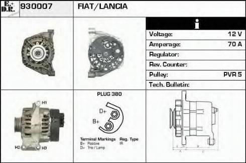 EDR 930007 - Generator alexcarstop-ersatzteile.com