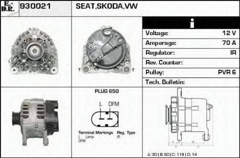 EDR 930021 - Generator alexcarstop-ersatzteile.com