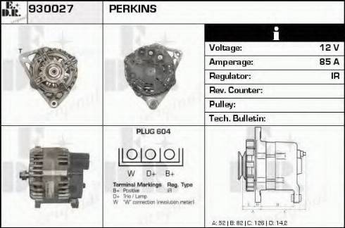 EDR 930027 - Generator alexcarstop-ersatzteile.com