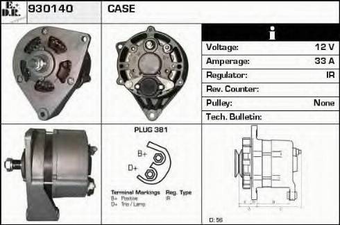 EDR 930140 - Generator alexcarstop-ersatzteile.com