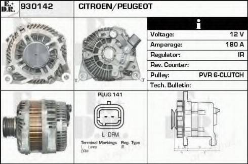 EDR 930142 - Generator alexcarstop-ersatzteile.com