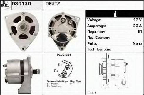 EDR 930130 - Generator alexcarstop-ersatzteile.com