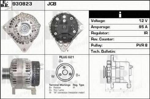 EDR 930823 - Generator alexcarstop-ersatzteile.com