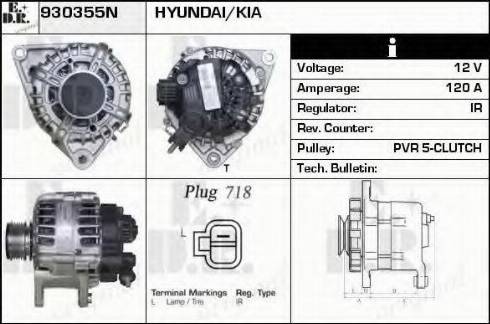 EDR 930355N - Generator alexcarstop-ersatzteile.com