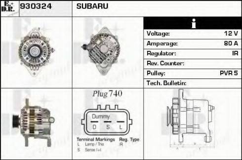 EDR 930324 - Generator alexcarstop-ersatzteile.com