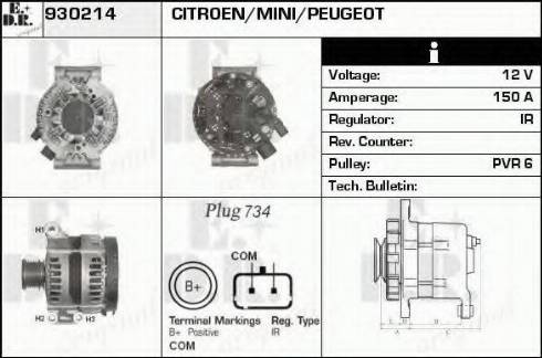 EDR 930214 - Generator alexcarstop-ersatzteile.com