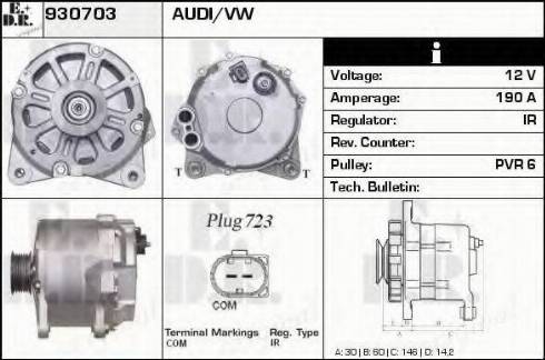 EDR 930703 - Generator alexcarstop-ersatzteile.com