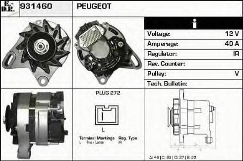 EDR 931460 - Generator alexcarstop-ersatzteile.com