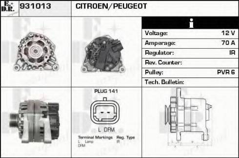 EDR 931013 - Generator alexcarstop-ersatzteile.com